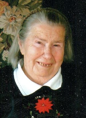 Wilhelmine Wallesch, age 94