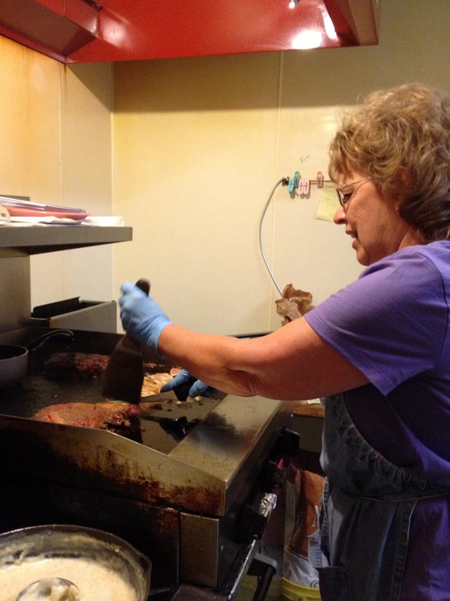 Despite Butchie's 50,000 steaks the number one item on their menu is Diane's chicken.