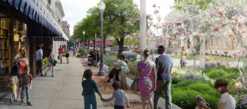 Slide pulled from the Jasper Downtown/Riverfront Master Plan created by CityVisions and Gamble and Associates.
