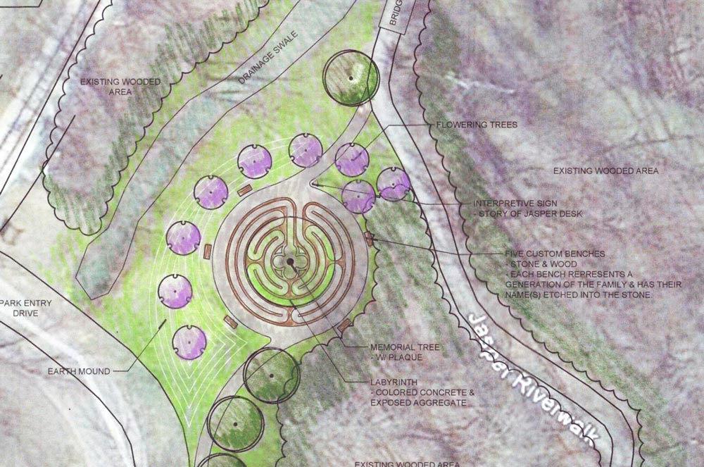 Labyrinth design by BlueMarble Design