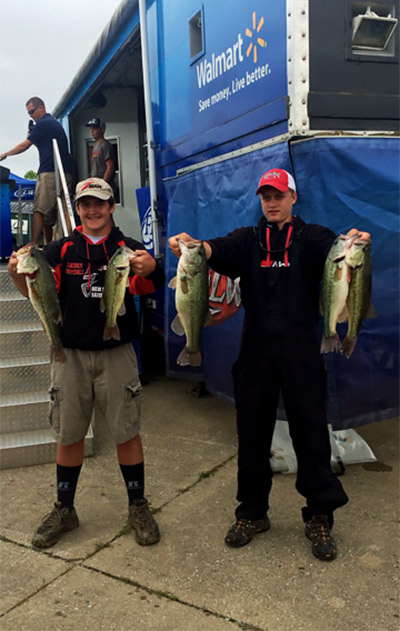 Colton O'Brien (left) and Eli Lubbehusen took first place in the 2015 Championship. Photo provided