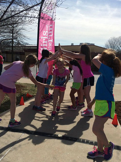 Photo from the Girls on the Run Dubois County Facebook Page
