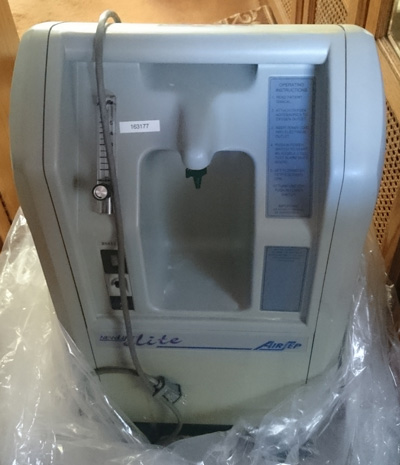 Recovered medical equipment.