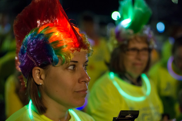 Ayla's mom, Melissa Hargett, also ran in the 5K.