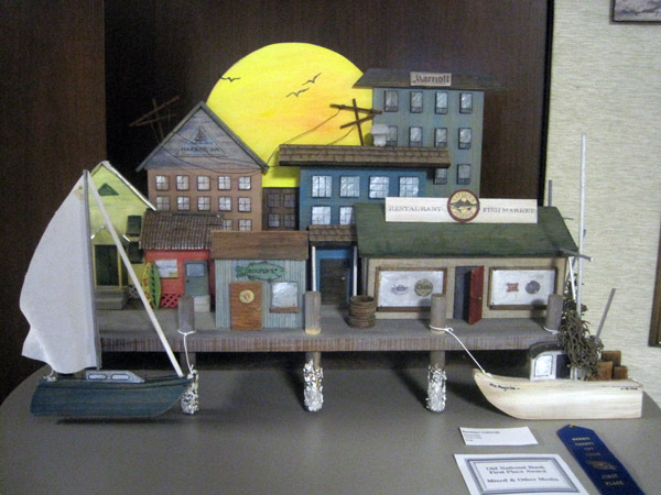 Mixed Media – 1st Place, Randalyn Clabaugh, ‘Dockside’