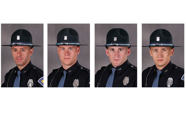 Troopers Nolan, Kern, Giesler and Griffith 