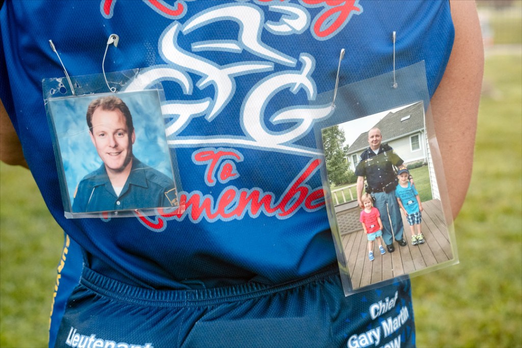 Cops Cycling for Survivors recognize fallen in Dubois County Dubois