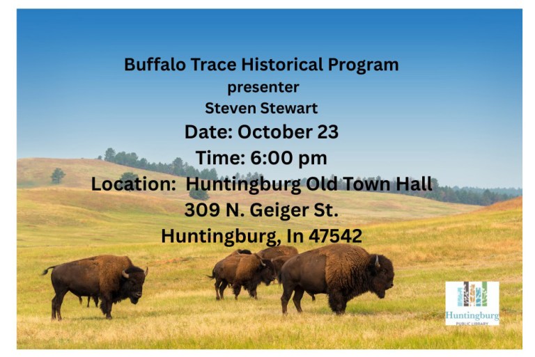 Buffalo Trace Historical program being held Thursday