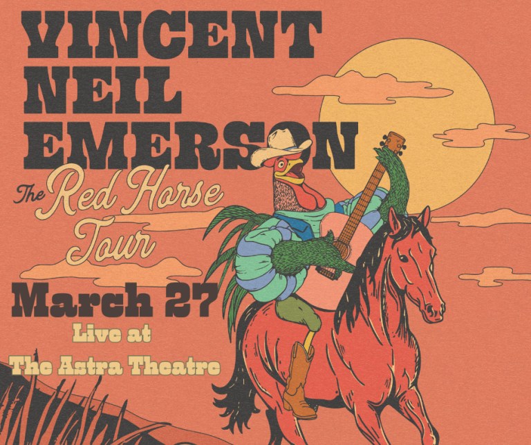 The Next Act announces Vincent Neil Emerson performing at The Astra