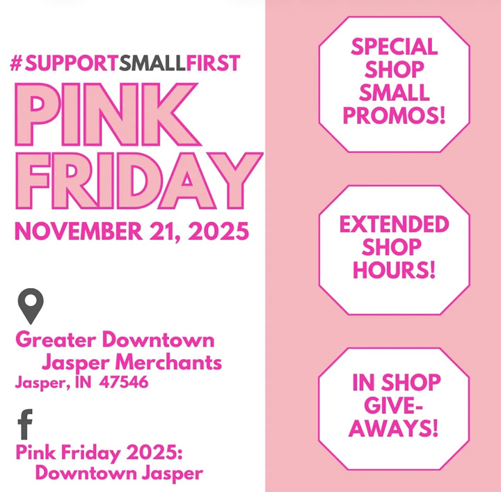 Jasper celebrating Pink Friday this week