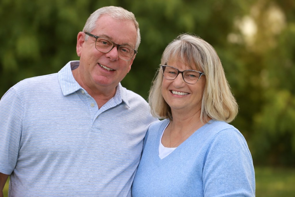 Steve and Martha Coomer celebrating 50th