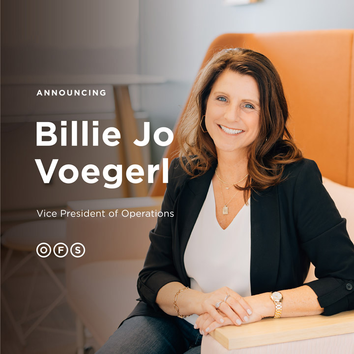 Billie Jo Voegerl promoted to Vice President of Operations at OFS