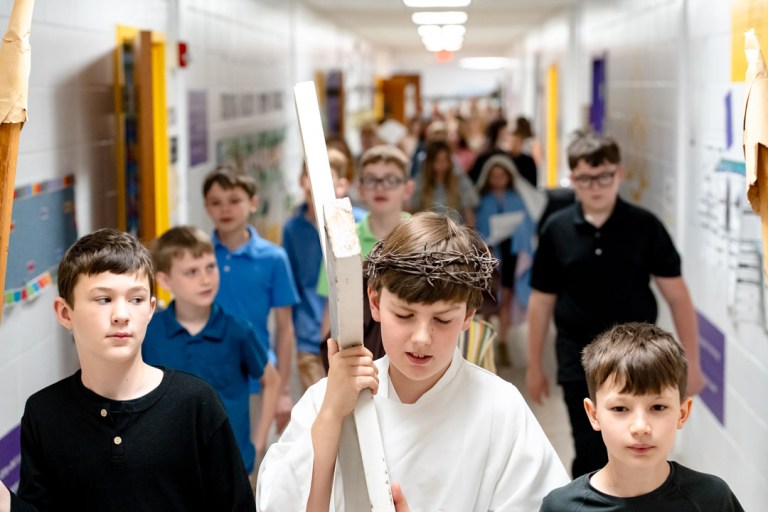 Stations of the Cross at Holy Trinity