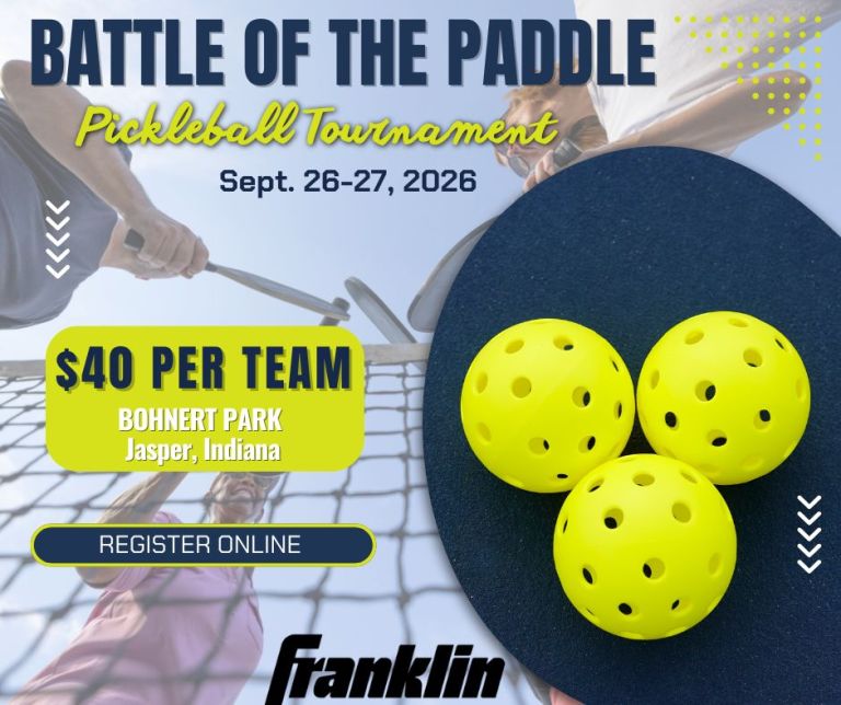 Registration open for annual Battle of the Paddle Pickleball Tournament