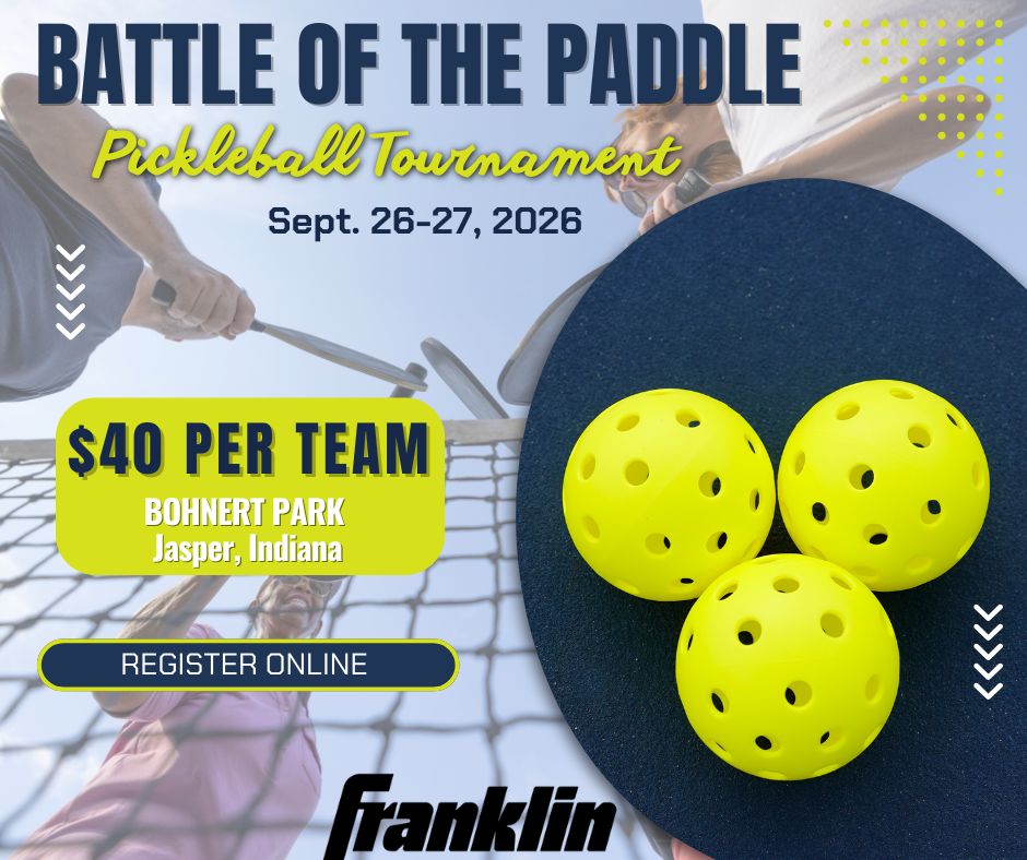 Registration open for annual Battle of the Paddle Pickleball Tournament