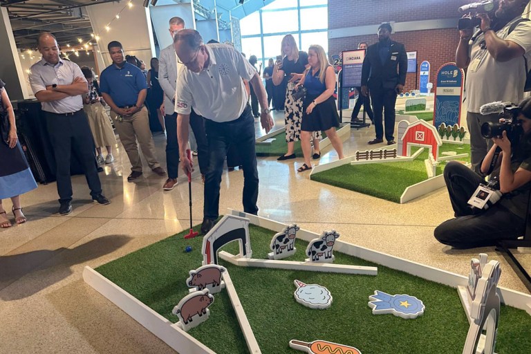 Themed mini golf is Indiana’s exhibit at Great American State Fair