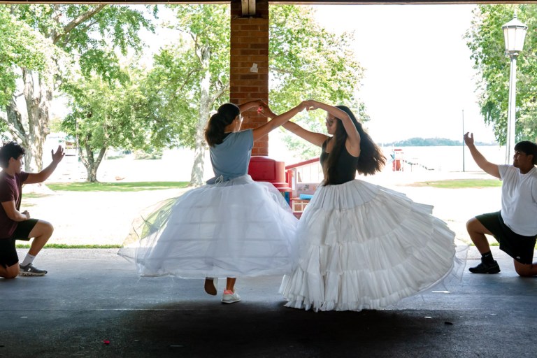Quinceañera rehearsal