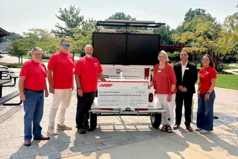 AARP award supports Huntingburg’s safer streets initiatives