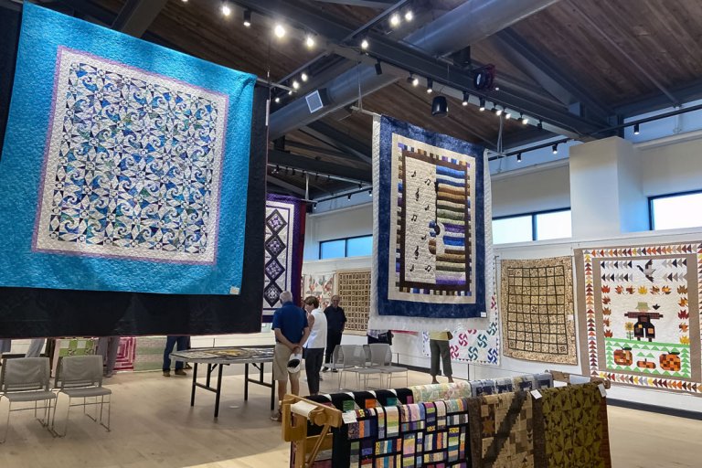 Thyen-Clark Cultural Center featuring work of Patoka Valley Quilters Guild