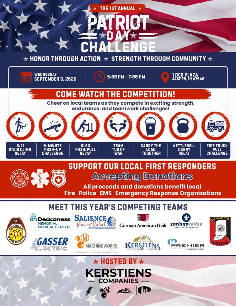 First annual Patriot Day Challenge brings fun competition to downtown Jasper