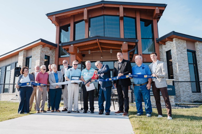 Frosty Jones Terminal opens at Huntingburg Regional Airport, honoring aviation pioneer