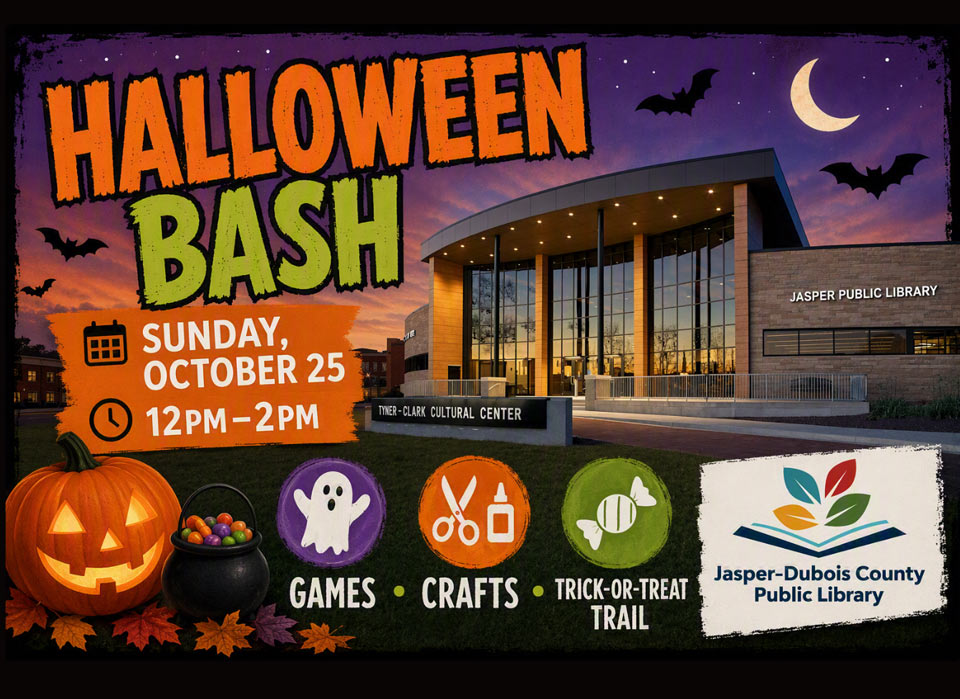 Jasper Public Library hosting 5th Annual Halloween Bash