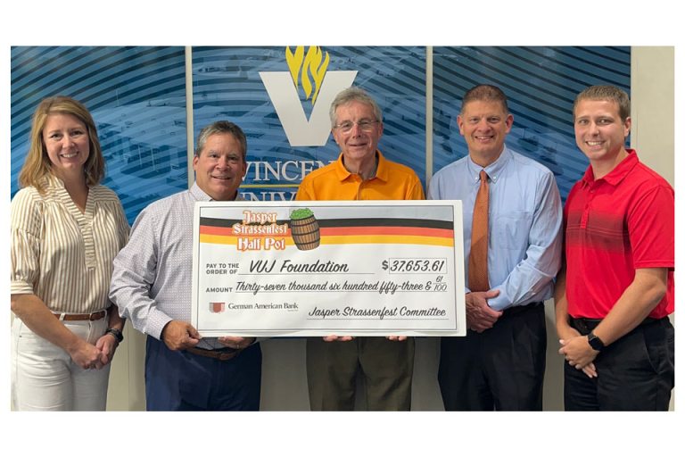 Jasper Strassenfest Half Pot supports VUJ scholarships; Proceeds to help up to nine students this year